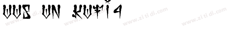 UUS UN KUFI_4字体转换